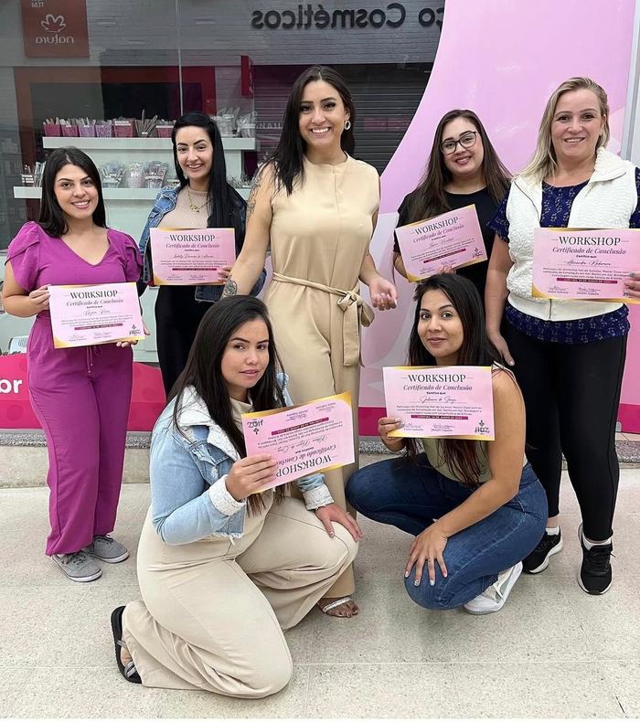 Turma formada por Katlyn Andreatta
